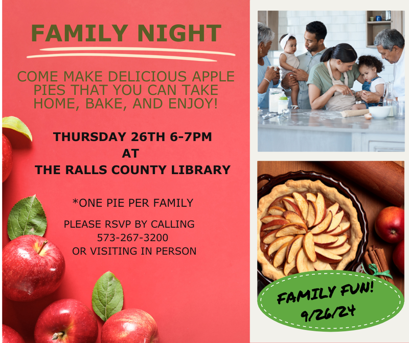 Family Night - Apple Pie