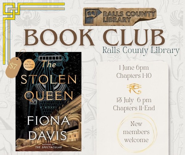 Book Club for the Stolen Queen